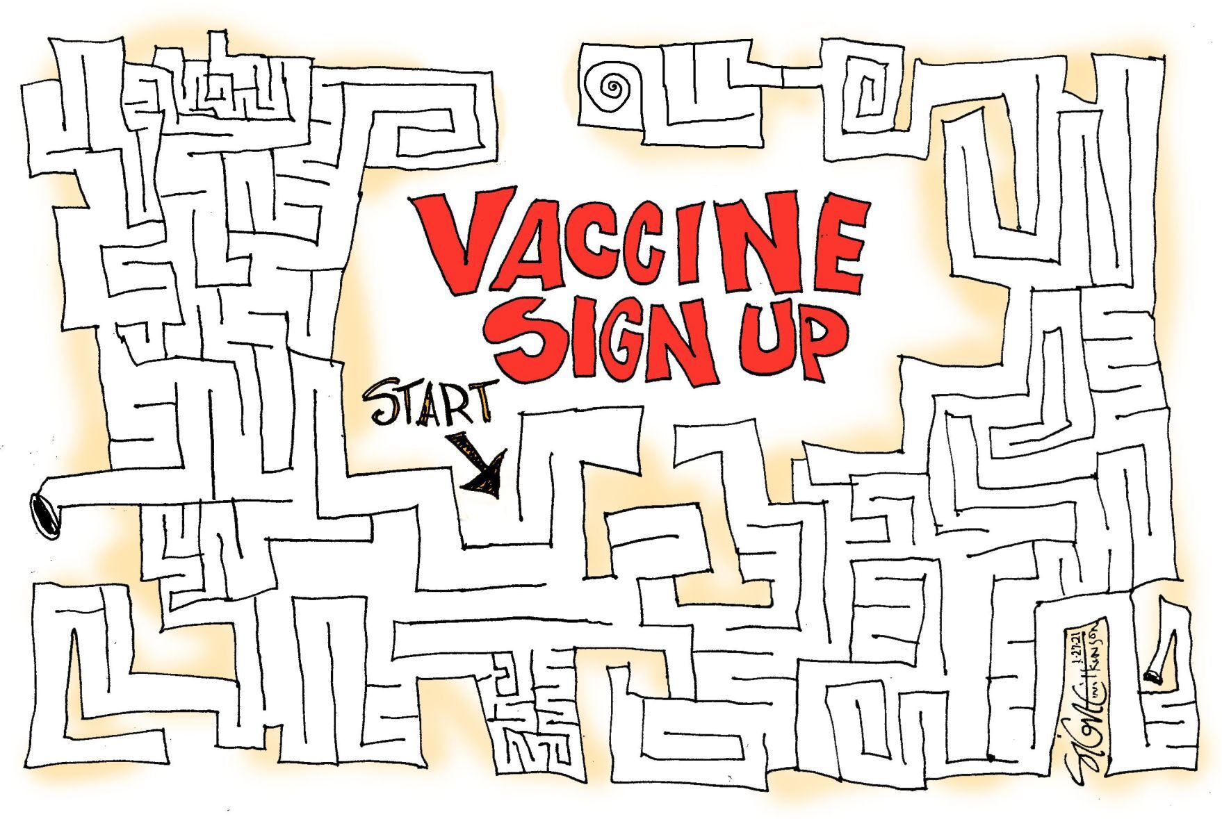 Signe Wilkinson cartoon